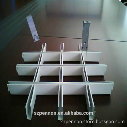 Painting Lightweight Aluminum Grid Open Cell Ceiling